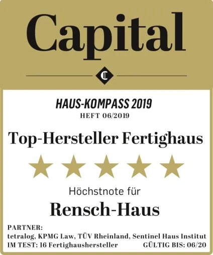 Bild: Höchstnote für RENSCH-HAUS von CAPITAL.