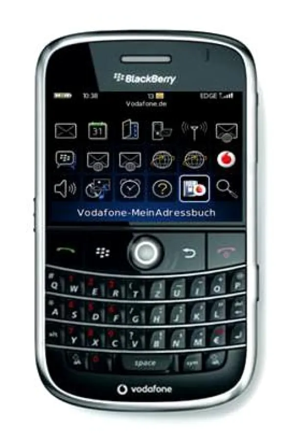 Vodafone MeinAdressbuch mit O3SIS Cleint für BlackBerry