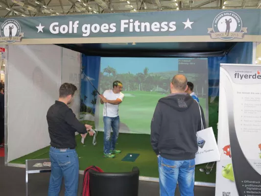 Bild: Indoor Golf Europe im Mittelpunkt der SKD auf der FIBO