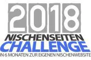 Nischenseiten-Challenge 2018 - In 6 Monaten zur erfolgreichen Website Bild: Nischenseiten-Challenge 2018 - In 6 Monaten zur erfolgreichen Website
