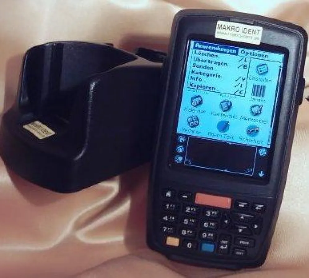 Mobiler Barcode PDA - auch mit RFID bestückbar