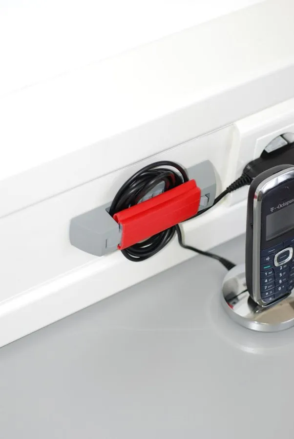 Serpa KabelClips verhindern das Kabelchaos.