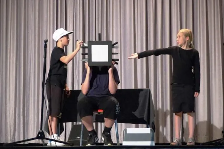 Bild: Gemeinsam lassen Talente das Schulmotto lebendig werden