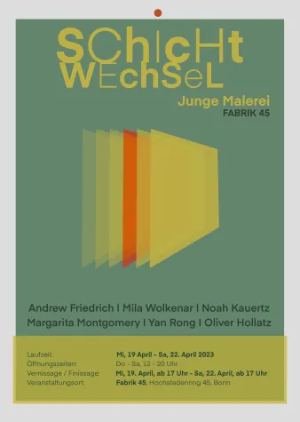 Bild: Ausstellung: SCHICHTWECHSEL - junge Malerei und Grafik