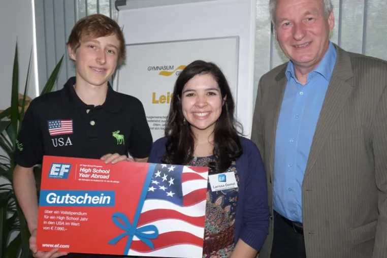 EF High School Year & Langenscheidt vergeben USA-Stipendium an Schüler aus Gengenbach Bild: EF High School Year & Langenscheidt vergeben USA-Stipendium an Schüler aus Gengenbach