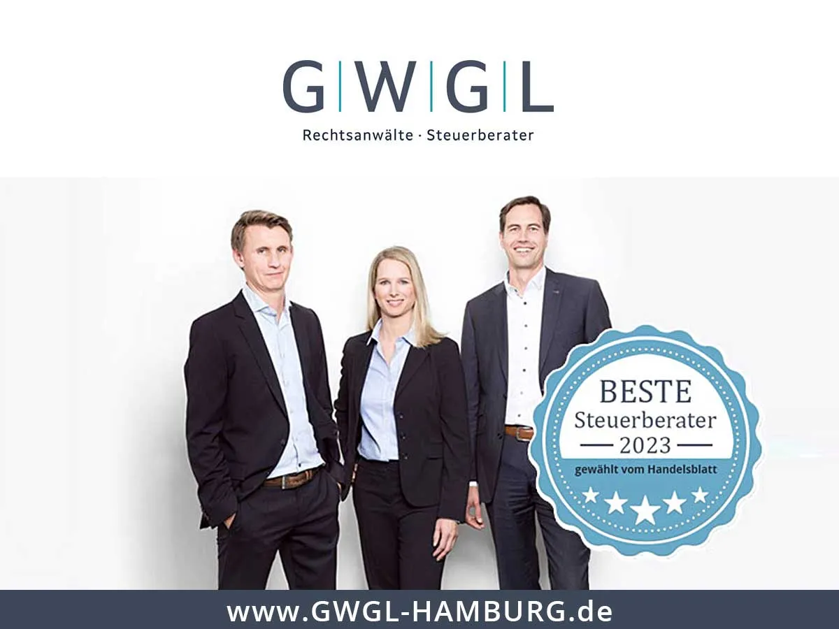 Die Hamburger Kanzlei GWGL st hoch spezialisiert auf Erbrecht, Steuerberatung, Steuerrecht und Gese (© © 2023 I GWGL Grimme Winkler Grau Legal Rechtsanwälte Fachanwälte Steuerberater PartGmbB, Hamburg)
