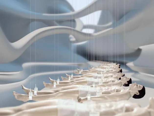 Michael Najjar vom 13. bis 18. Februar 2008 auf der Kunstmesse ARCO ’08 in Madrid Bild: Michael Najjar vom 13. bis 18. Februar 2008 auf der Kunstmesse ARCO ’08 in Madrid