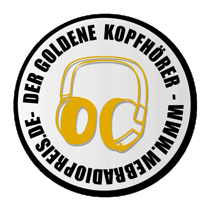 Logo Goldener Kopfhörer