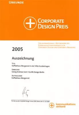 Bild: Auszeichnung für Corporate Design