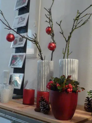 Bild: Weihnachtsausstellung und Glühweinausschank im Randersackerer Martinshof