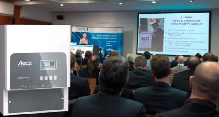 Bild: Steca Tarom MPPT 6000-M mit Otti-Innovationspreis 2014 ausgezeichnet
