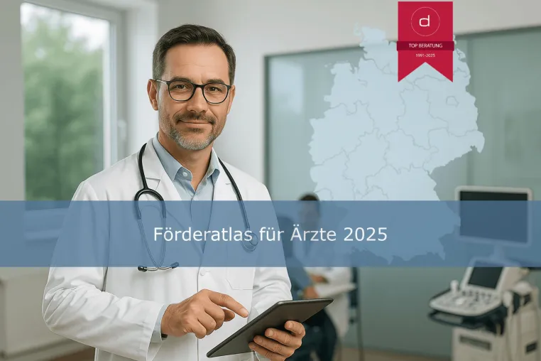 Bild: Förderatlas für Ärzte 2025
