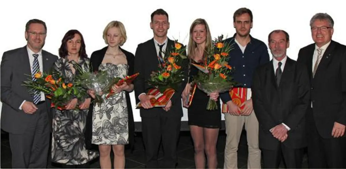 Freisprechungsfeier 2012/13 - Die Prüfungsbesten