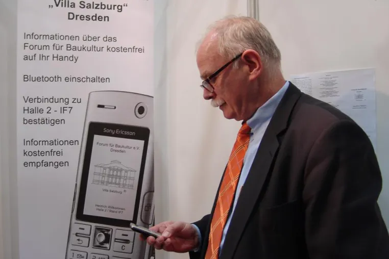 Bild: Haase & Martin realisieren Bluetooth Hotspot auf der Leipziger Messe