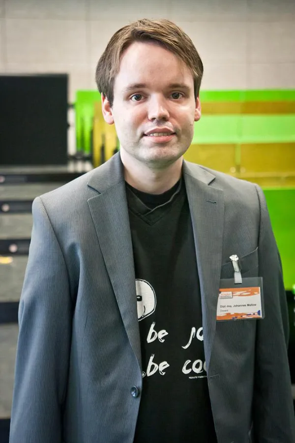 Dipl.-Ing. Johannes Mallow, mehrmaliger Vizeweltmeister im Gedächtnissport.