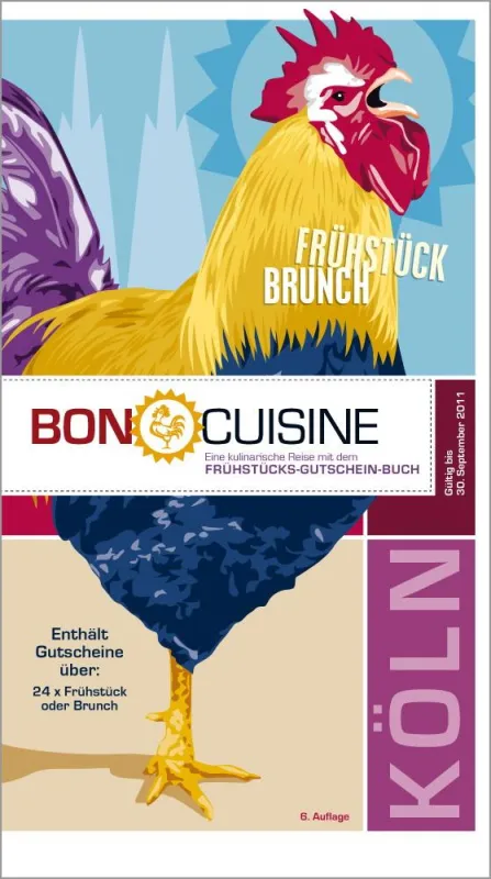 BON CUISINE Frühstücks-Gutscheinbuch Köln 2010/ 2011