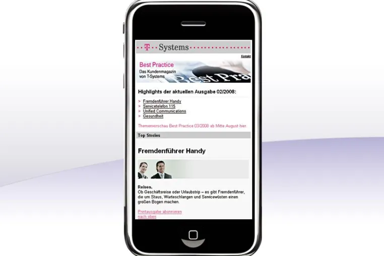 Bild: T-Systems macht zweimaleins zur Leadagentur Mobile