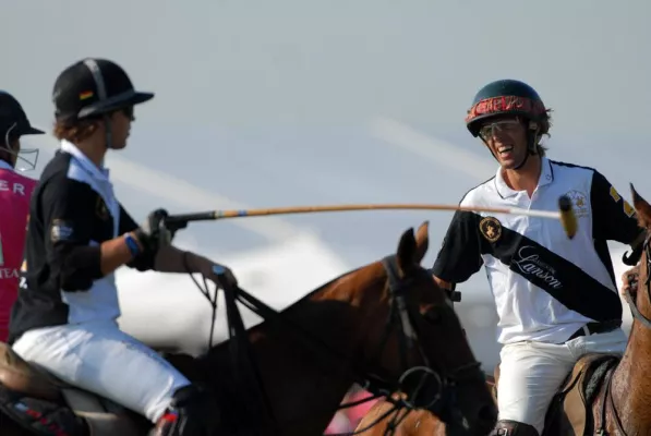 Bild: Champagne Lanson-Team bei den 11. GERMAN POLO MASTERS SYLT