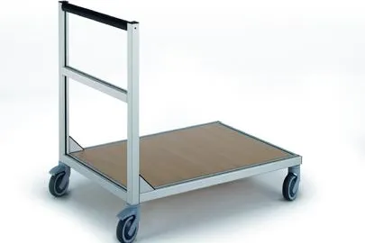 40% Gewichtsersparnis gegenüber Stahl bei 300 kg Tragkraft – neue Alu Transportwagen erleichtern Ihre Arbeit Bild: 40% Gewichtsersparnis gegenüber Stahl bei 300 kg Tragkraft – neue Alu Transportwagen erleichtern Ihre Arbeit