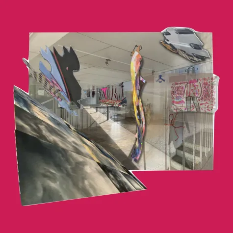 Bild: LÜCKEN _ Ü _ _ ER - ein installatives Plädoyer für das Verbindende