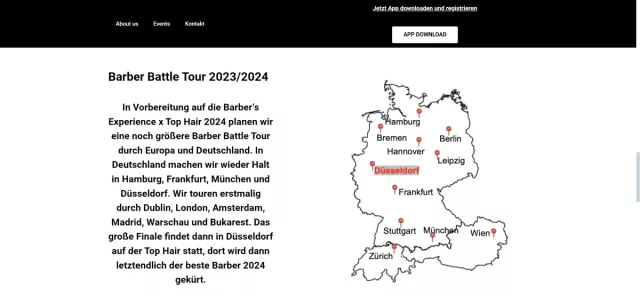 Bild: Barber's Experience Tour 2025 startet in Deutschland, Österreich und der Schweiz
