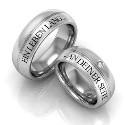 Bild: Für die Ewigkeit gemacht - Trauringe mit Lasergravur