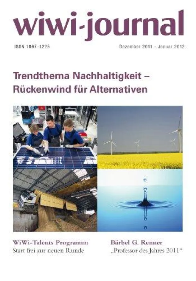 Thema Nachhaltigkeit: Das neue WiWi-Journal ist jetzt erschienen