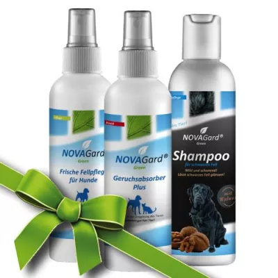 Natürliche Pflegeprodukte für den Hund von NOVAGARD Green Bild: Natürliche Pflegeprodukte für den Hund von NOVAGARD Green