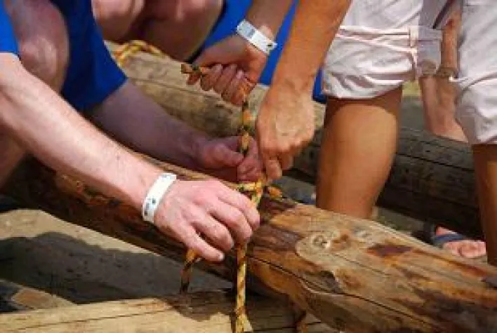 Bild: Teambuilding auf Bayerisch