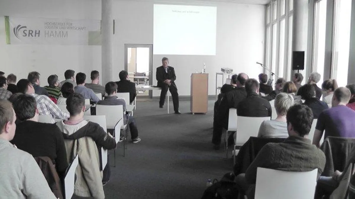 Vortrag an der SRH Hochschule Hamm
