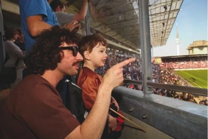 Weltweit einmalig – Die Kita im Stadion Bild: Weltweit einmalig – Die Kita im Stadion