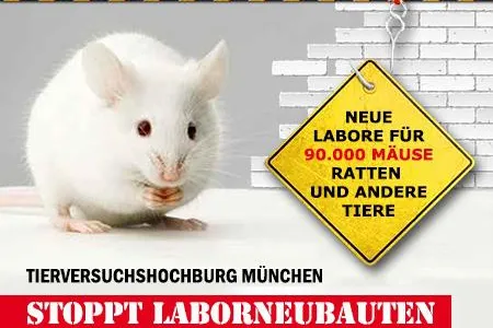 Bild: Staatsminister Spaenle schießt Tierschutz und Steuermillionen in den Wind - Protestaktion