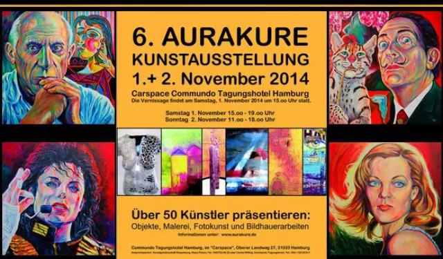 Bild: 6. AuraKure – Kunstausstellung in Hamburg Bergedorf mit Margarita Kriebitzsch und weiteren 60 Künstlern