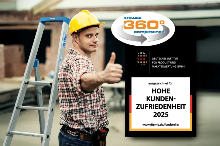 Bild: „Hohe Kundenzufriedenheit 2025“ – was das DIPMB-Siegel für KRAUSE bedeutet
