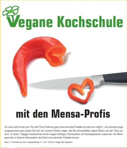 Bild: Vegane Kochschule - Kochen ohne tierische Produkte leicht gemacht