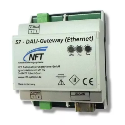 Bild: Industrielles und energieeffizientes Lichtmanagement mit dem S7 – DALI-Gateway (Ethernet)