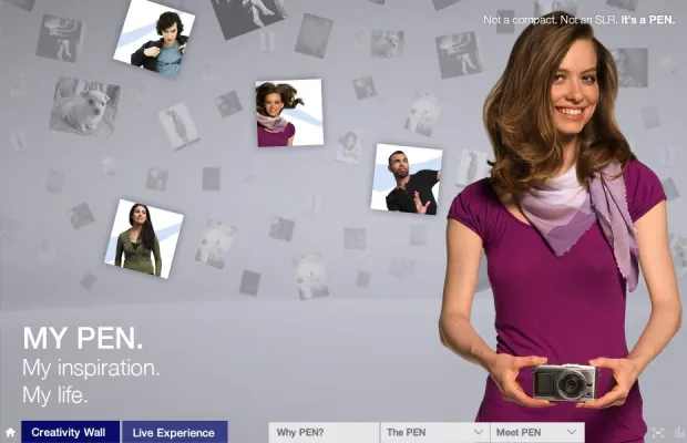 Bild: Kamera ab - polargold produziert Webspecial und Promotion-Film für die Olympus PEN