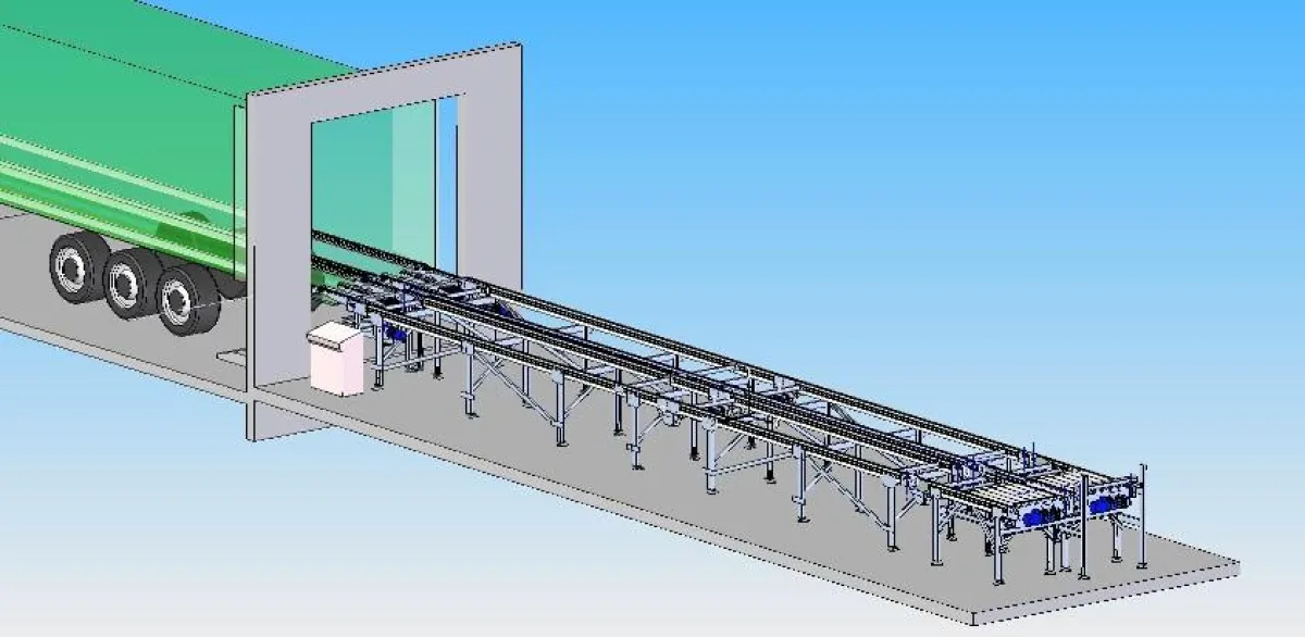 Ancra Systems Kettenförderersystem