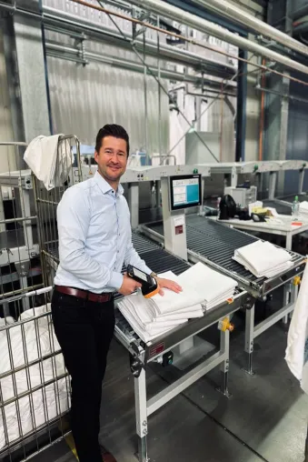 Bild: Servitex will Wäscherei- und Hotelbranche mit RFID-Technologie revolutionieren 
