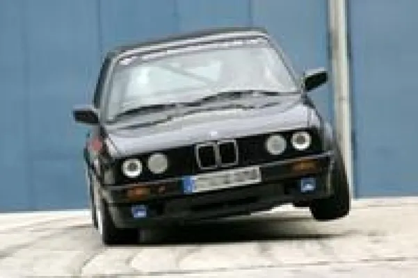 Bild: Der Tanz um die Pylonen-Slalomrennen auf dem Münchner Messegelände