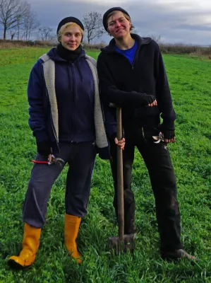 Bild: Betriebsgröße verdoppelt: Flächenplattform Brandenburg vermittelt Ackerland an Junglandwirtinnen 