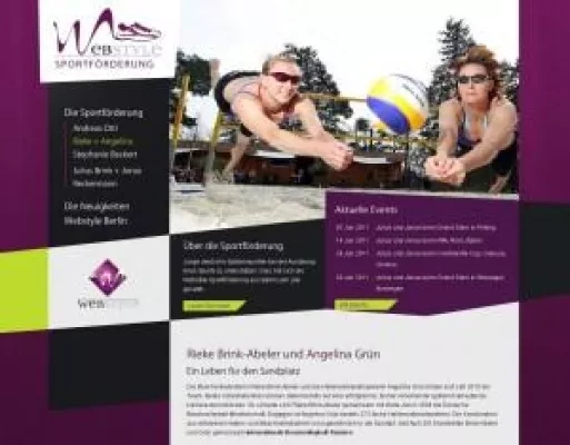 Bild: Webstyle ruft Sportförderung ins Leben