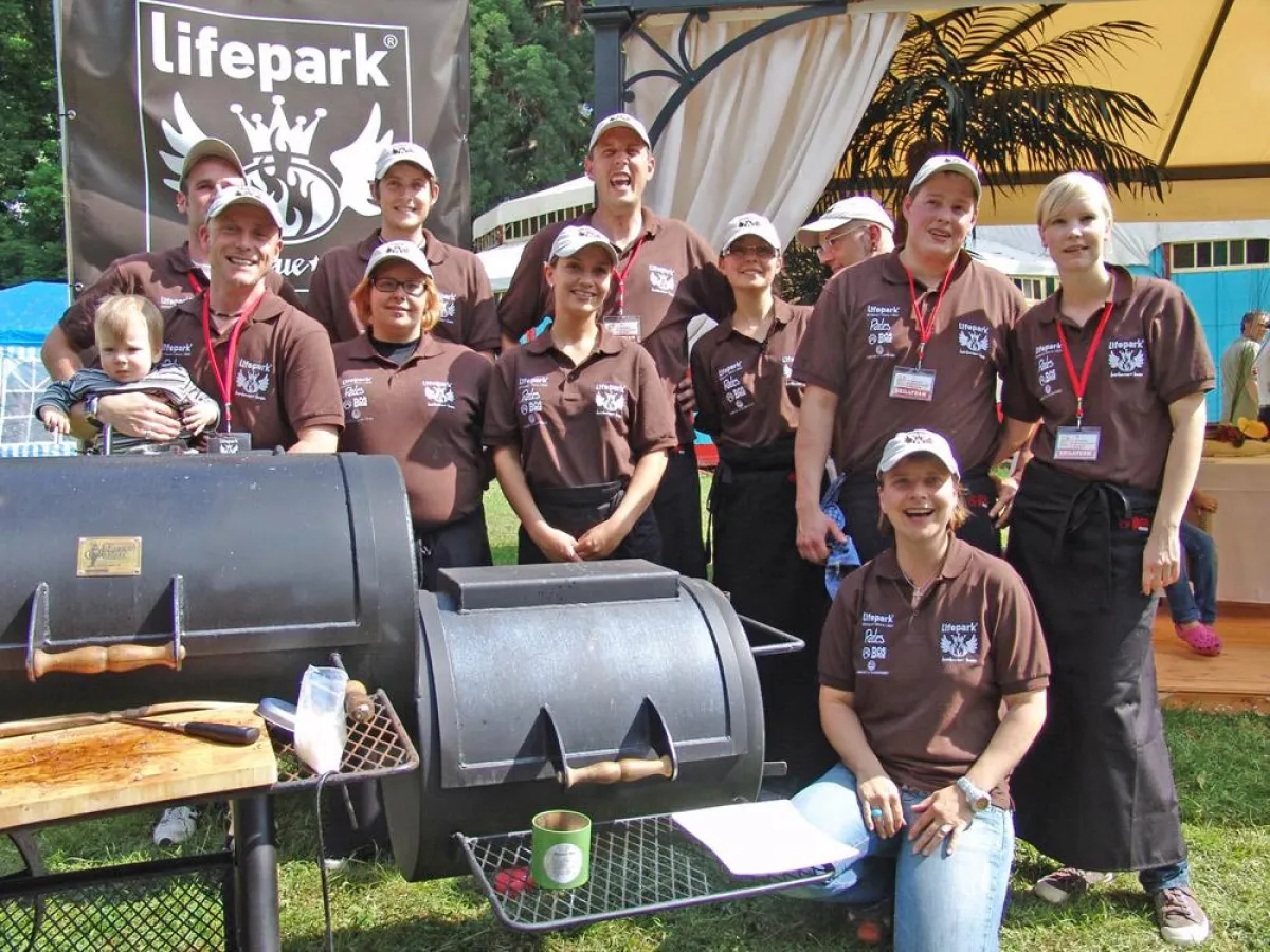 Erfolg hat viele Gesichter - das Lifepark Barbecue-Team