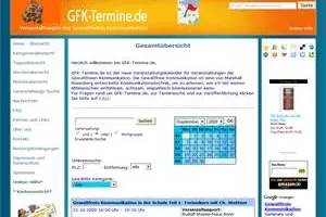 GFK-Termine.de – Der unabhängige Veranstaltungskalender der Gewaltfreien Kommunikation ist online Bild: GFK-Termine.de – Der unabhängige Veranstaltungskalender der Gewaltfreien Kommunikation ist online