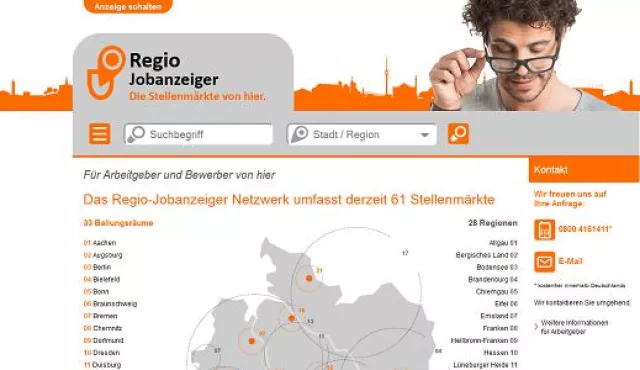 Bild: Regio-Jobanzeiger erscheint in neuem Design