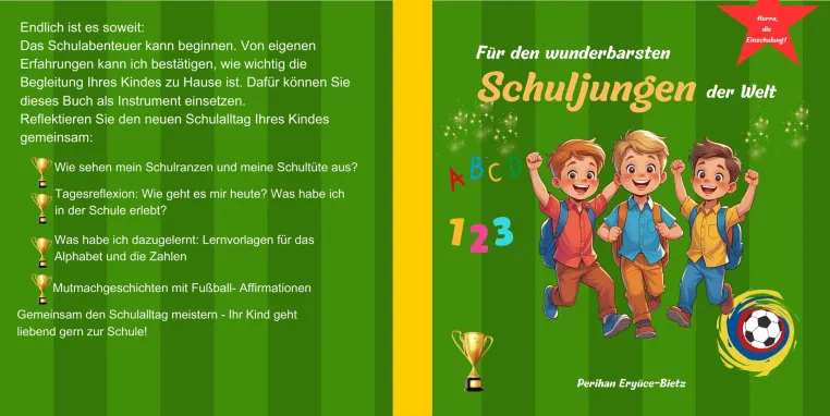 Bild: Peris Kinderbücher: Neues Einschulungsbuch für Jungen zum Schulstart 2026