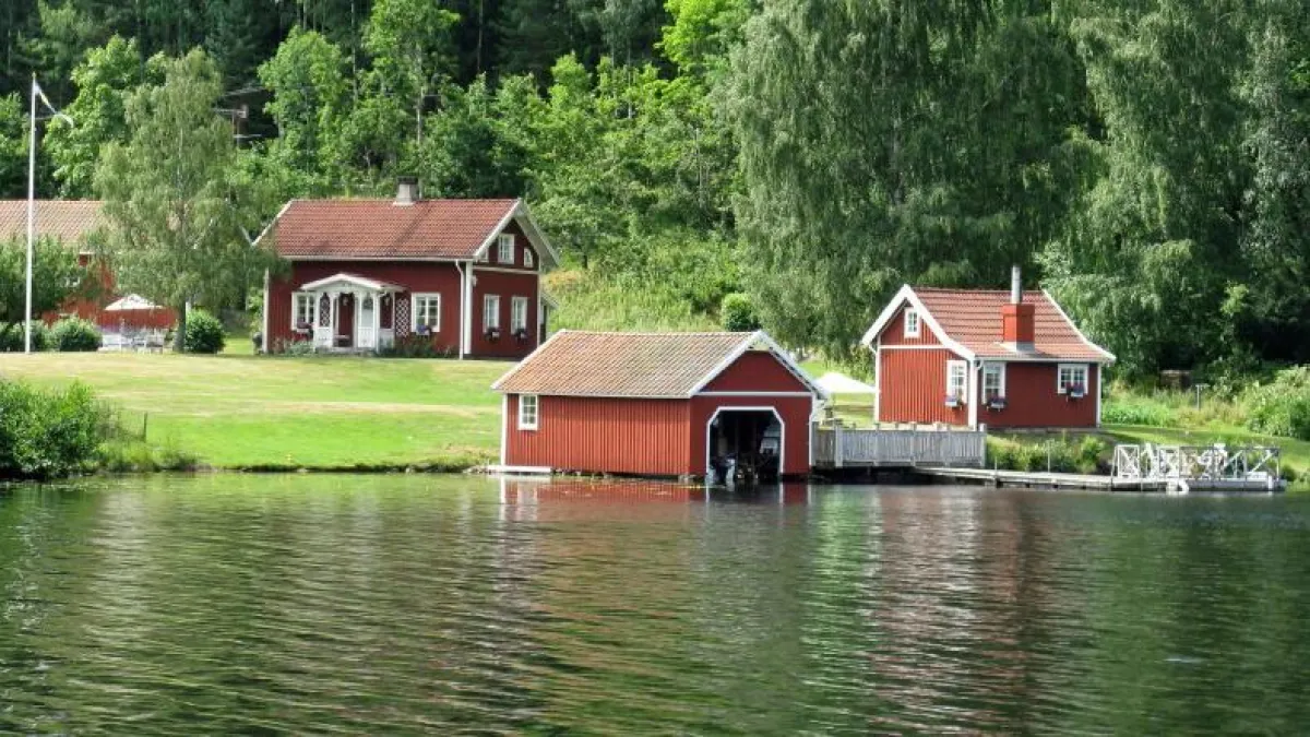 Ein Ferienhaus in Dalsland am Dalsland-Kanal