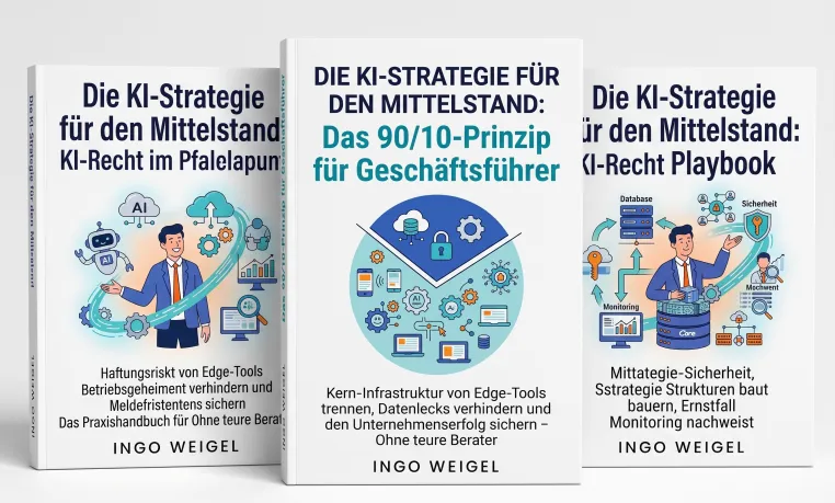 Bild: EU AI Act 2026: Neues Buch zeigt Geschäftsführern das 90/10-Prinzip für sichere KI im Mittelstand