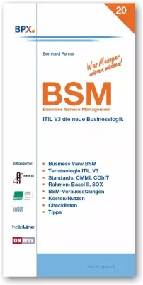 Buchvorstellung - Business Service Management als neue Managementdisziplin Bild: Buchvorstellung - Business Service Management als neue Managementdisziplin
