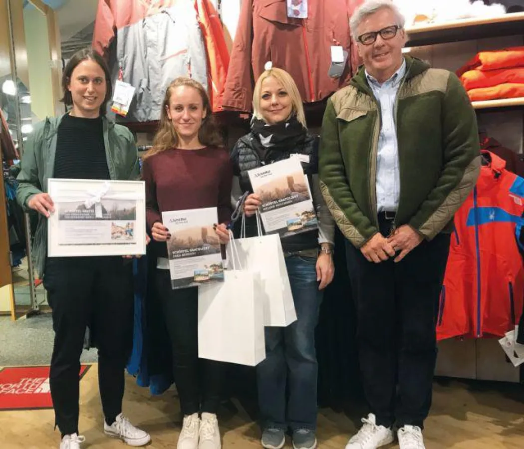 v.l.: Annegret Mayer, Darja Mokrizki, Melanie Heilemann, Frank Seyfried